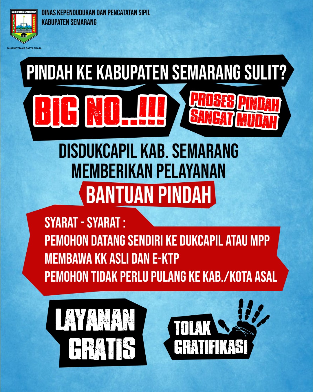 Pelayanan Bantuan Pindah
