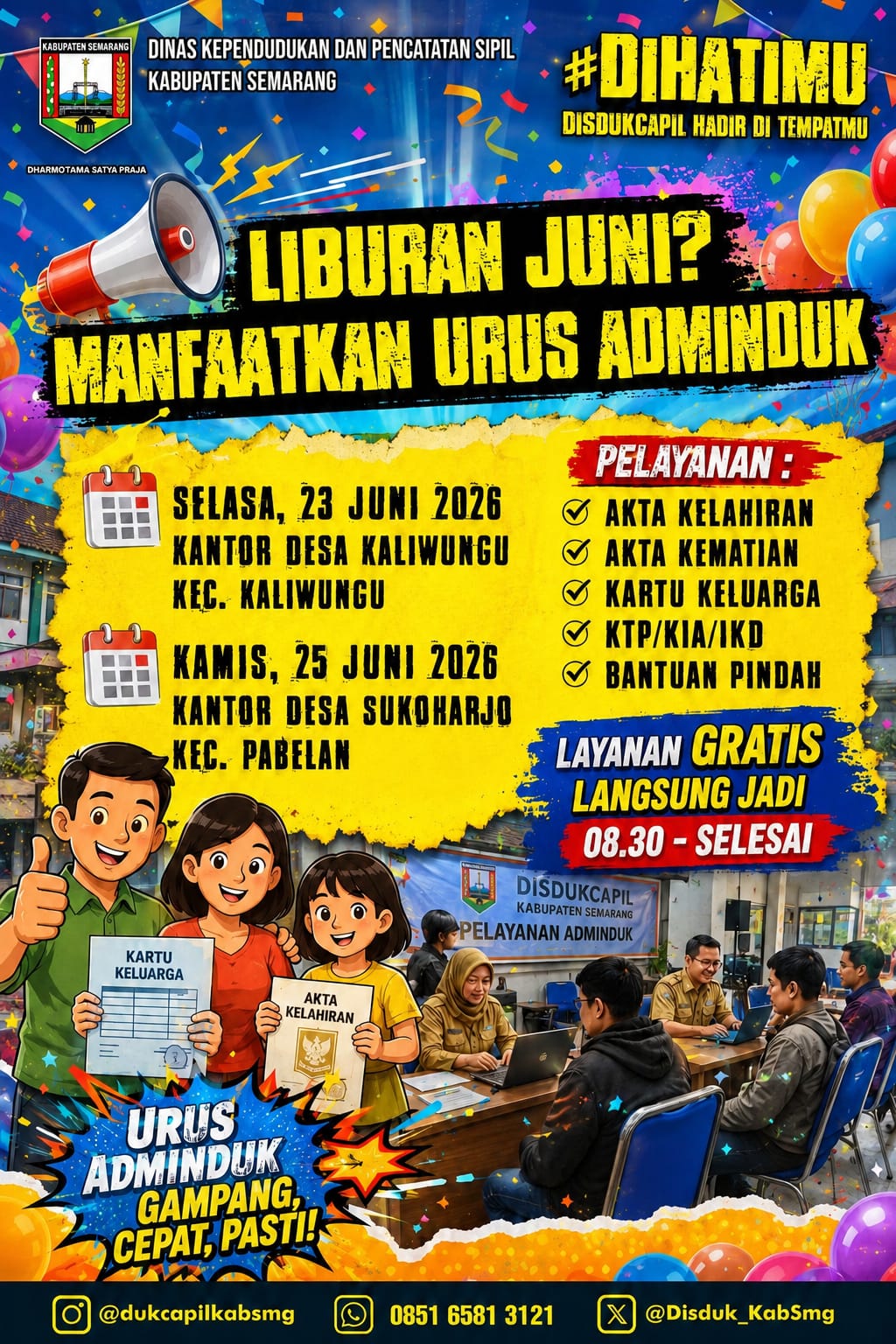 DIHATIMU Disdukcapil Kabupaten Semarang